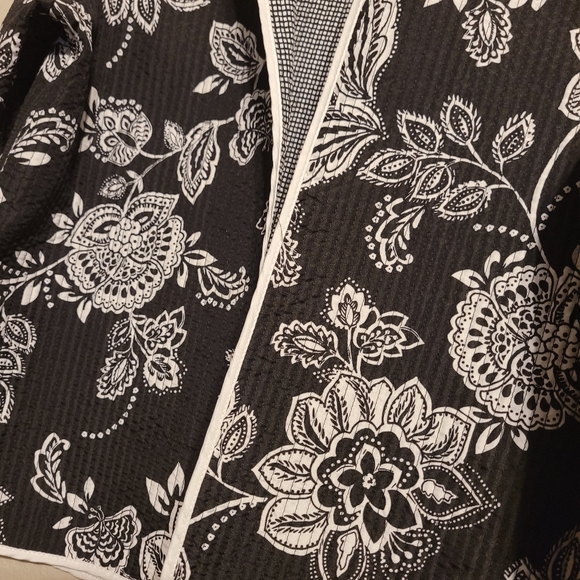 Alfred Dunner Quilted Reversible Jacket - Picture 6 of 8